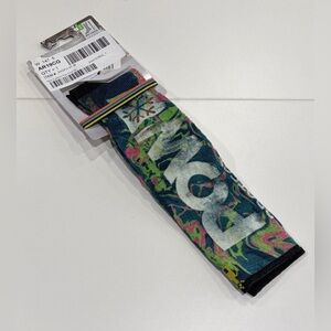 SmartWool Men’s Medium Zero Cushion Pow Print Ski Socks Blue NWT Over the Calf